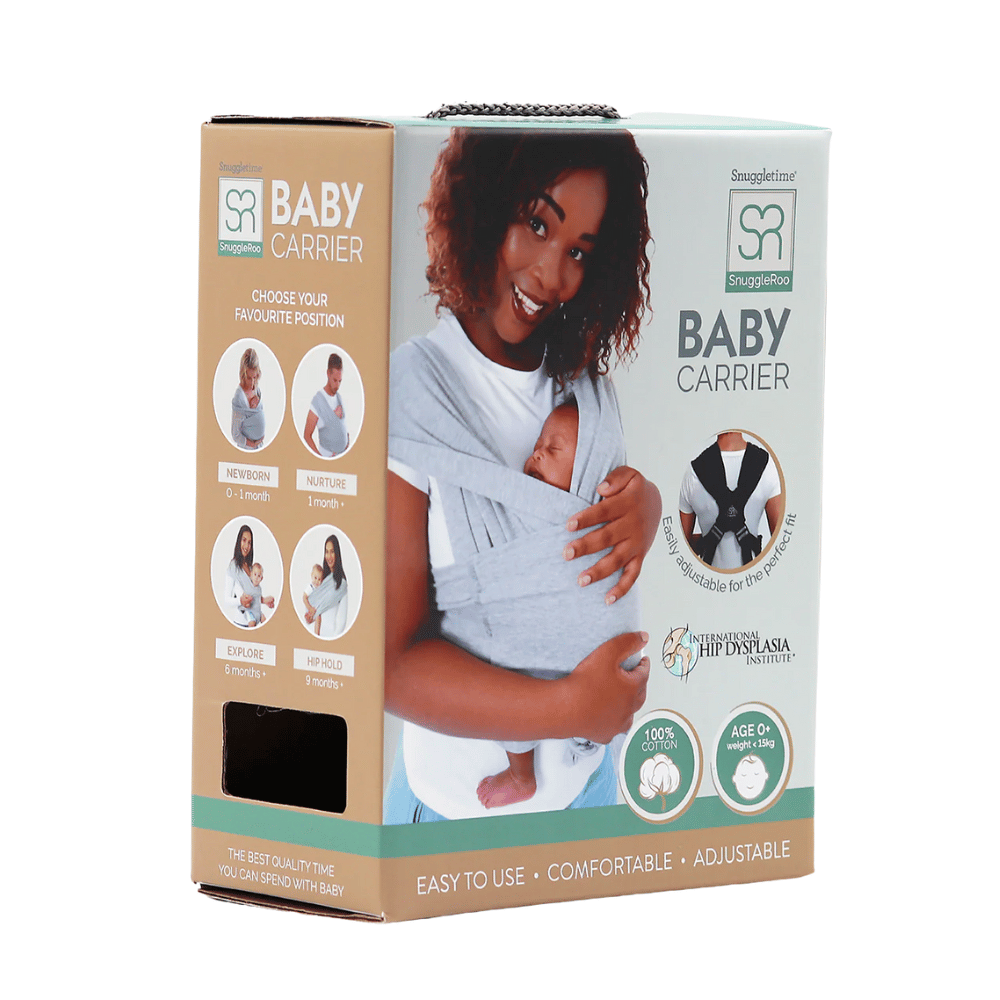 Snuggletime - SnuggleRoo Adjustable Baby Carrier (OPEN BOX, NO WARRANTY)