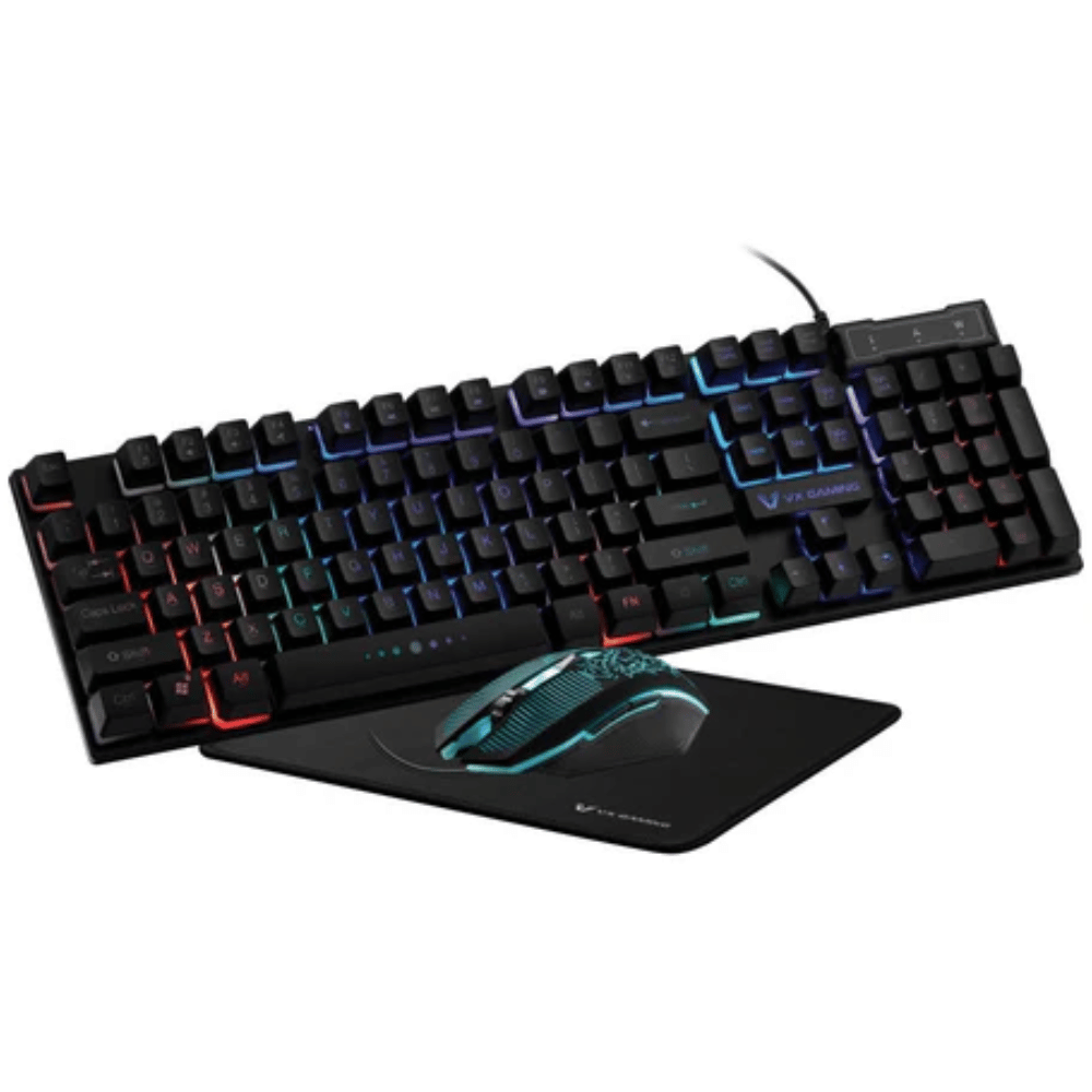 VX Gaming Artemis series 3-in-1 Combo KB, Mouse, Mousepad VX-144-BK[V1]  (DEMO, OPEN BOX, NO WARRANTY)