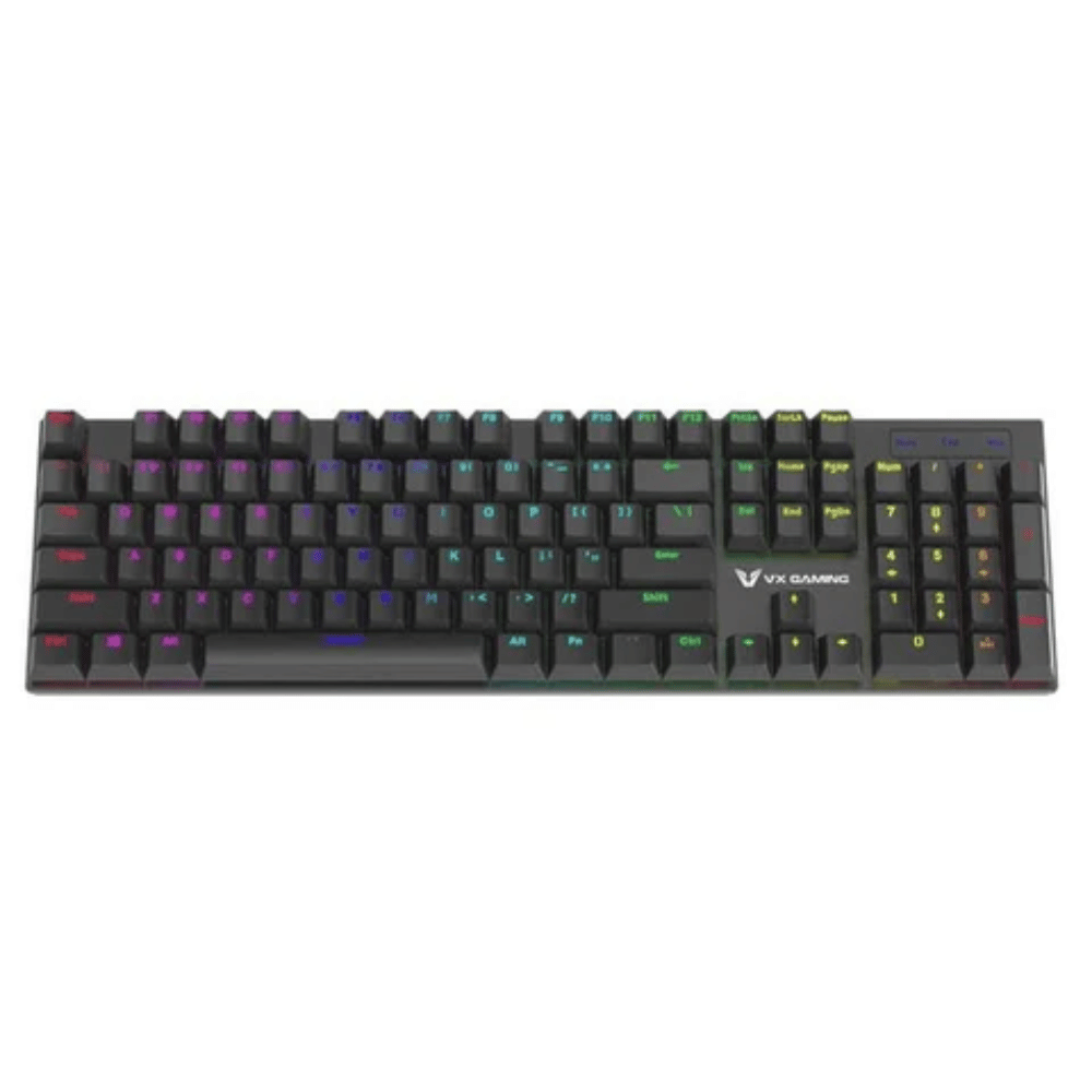 VX Gaming Floki RGB Full Mechanical Keyboard VX-230-BK (DEMO, OPEN BOX, NO WARRANTY)