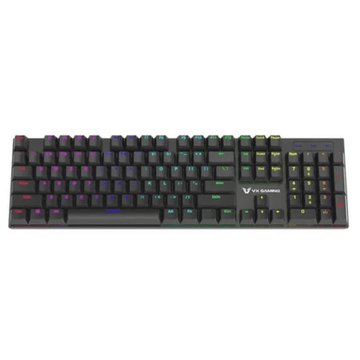 VX Gaming Floki RGB Full Mechanical Keyboard VX-230-BK (DEMO, OPEN BOX, NO WARRANTY)