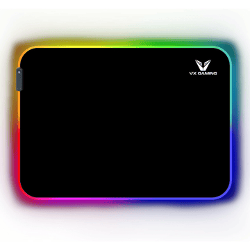 VX Gaming Harmonia RGB Mousepad 300x250x3mm - VX-175-BK-US (DEMO, OPEN BOX, NO WARRANTY)