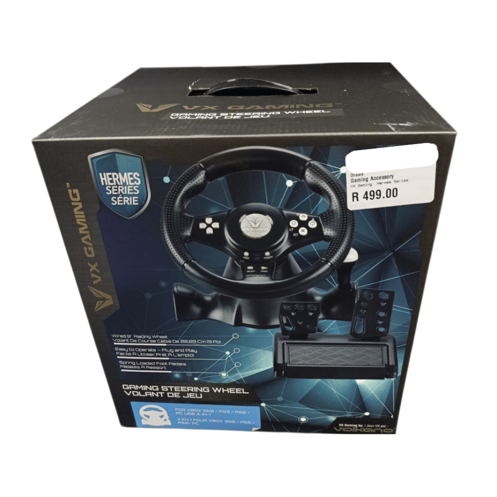 VX Gaming Hermes Series Wired Racing Kit VX-188-WRK-CF (DEMO, OPEN BOX, NO WARRANTY)