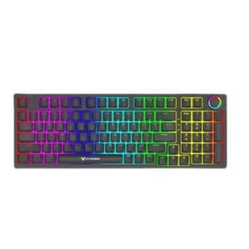 VX Gaming Warborn RGB TKL Mechanical Keyboard VX-231-BK  (DEMO, OPEN BOX, NO WARRANTY)