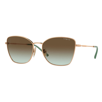 Vogue - Woman Butterfly Metal Sunglasses - Brown (DEMO, OPEN BOX, NO WARRANTY)