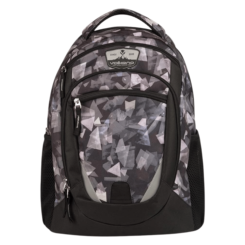 Volkano Champ Shattered Geo Backpack 22L - Black (DEMO, OPEN BOX, NO WARRANTY)