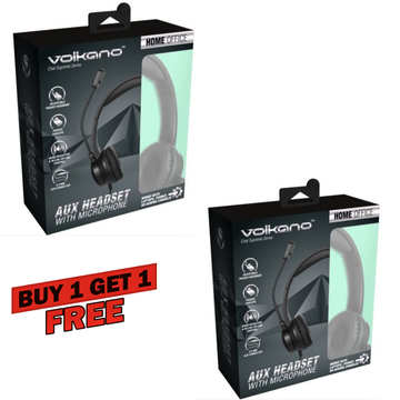 Volkano Chat Supreme Series AUX Headset With Microphone