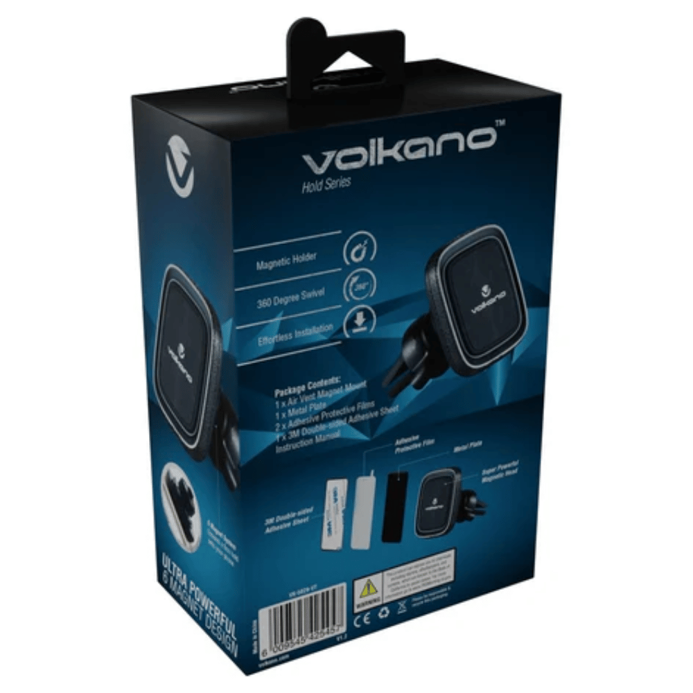 Volkano Hold Series Magnetic Vent Phone Holder VK-5029-VT (DEMO, OPEN BOX, NO WARRANTY)