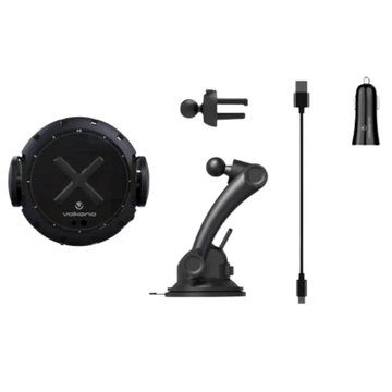 Volkano Ignition series 15W Car Wireless Charger Kit VK-8201-BK (DEMO, OPEN BOX, NO WARRANTY)