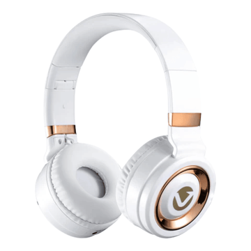 Volkano Lunar series Bluetooth headphones - White/Rose Gold VK-2004-WTGD[V1] (DEMO, OPEN BOX, NO WARRANTY)
