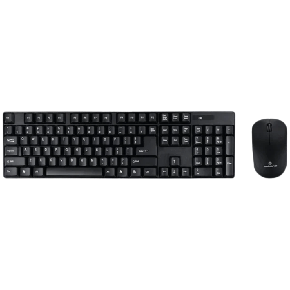 Volkano Mineral Wireless Series Mouse and Keyboard combo VK-20005-BK[V1]  (DEMO, OPEN BOX, NO WARRANTY)