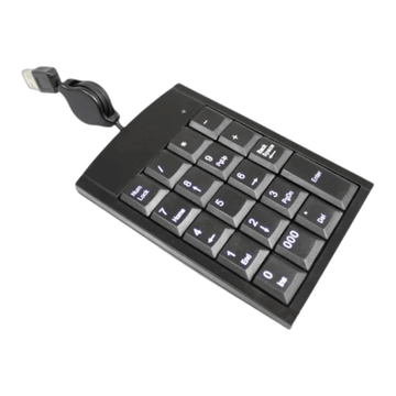 Volkano Numeric series USB numeric keypad - black VK-20021-BK[V1] (DEMO, OPEN BOX, NO WARRANTY)