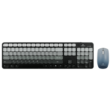 Volkano Prism Series BT Dual Mode Rechargeable Keyboard and Mouse combo - Grey  (DEMO, OPEN BOX, NO WARRANTY)
