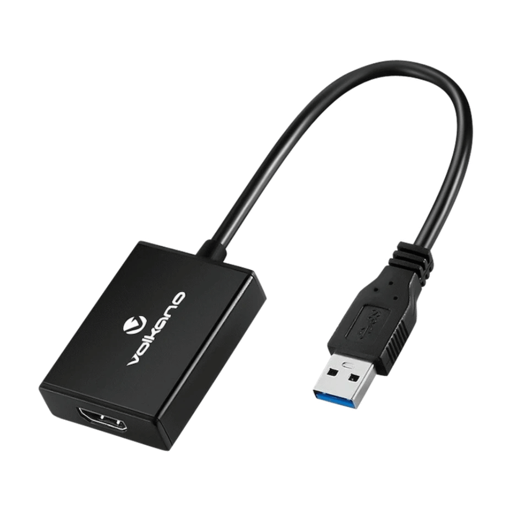 Volkano Relay Series USB to HDMI Adapter 2k 2048 x 1080 - VK-20242-BK (DEMO, OPEN BOX, NO WARRANTY)