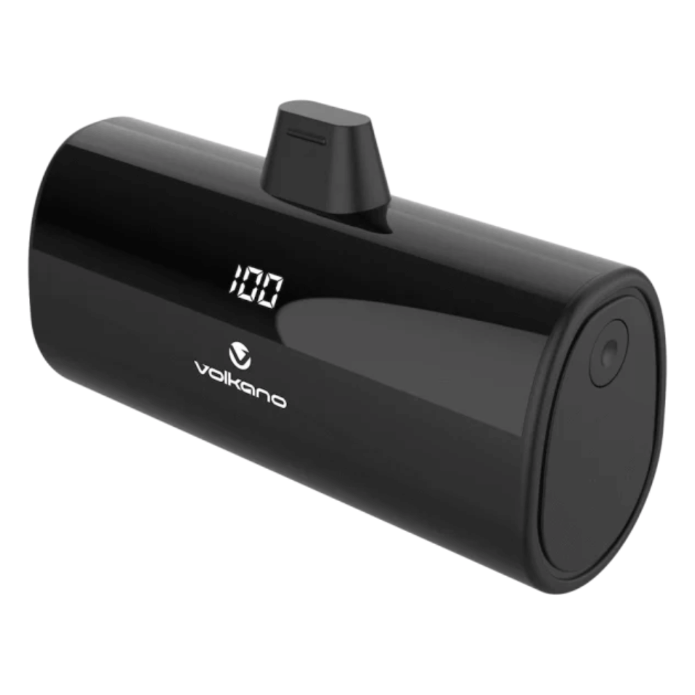 Volkano Relief Pro Power Bank, 5000mAh Type-C Direct plug in VK-9027-BK[V1] (DEMO, OPEN BOX, NO WARRANTY)