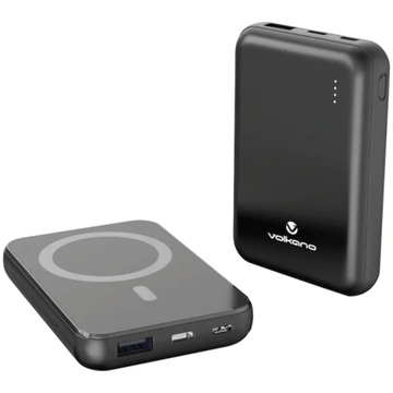 Volkano Reload Series 5000mah Magnetic Wireless Power Bank VK-9018-BK[V1] (DEMO, OPEN BOX, NO WARRANTY)