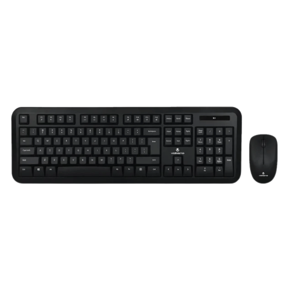 Volkano Sapphire Series Wireless keyboard & mouse combo VK-20008-BK[V1] (DEMO, OPEN BOX, NO WARRANTY)