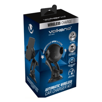 Volkano Servo series Automatic Car Wireless Charger VK-8200-BK (DEMO, OPEN BOX, NO WARRANTY)