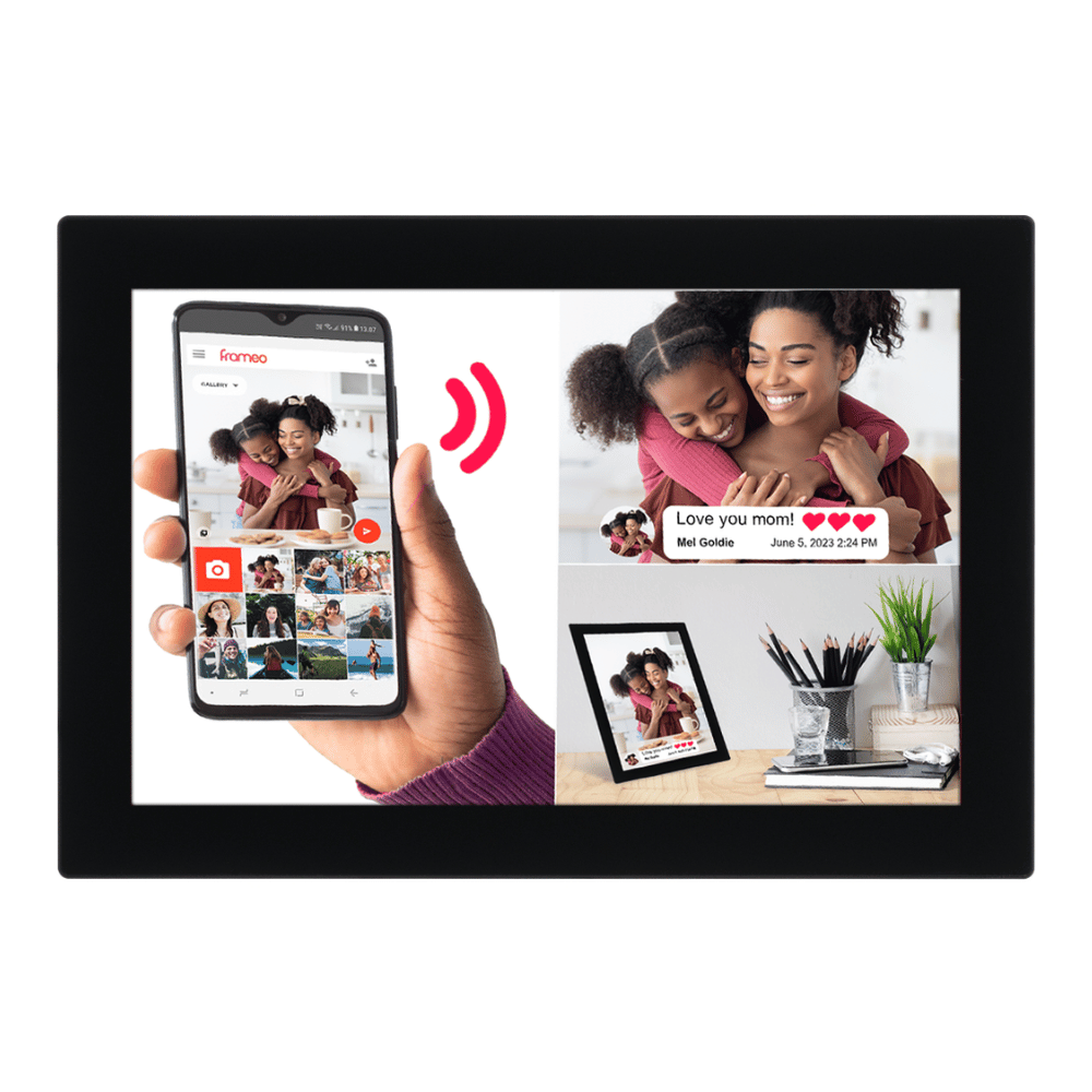 Volkano Smart Digital Photo Frame With WiFi 10.1 Smart Photo Frame (DEMO, OPEN BOX, NO WARRANTY)