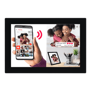 Volkano Smart Digital Photo Frame With WiFi 10.1 Smart Photo Frame (DEMO, OPEN BOX, NO WARRANTY)