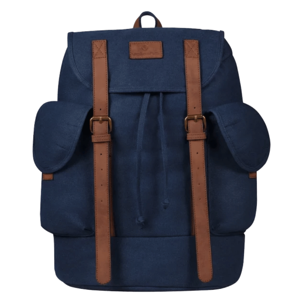 Volkano Urban Canvas Satchel Navy VK-7071-NV (DEMO, OPEN BOX, NO WARRANTY)