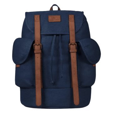 Volkano Urban Canvas Satchel Navy VK-7071-NV (DEMO, OPEN BOX, NO WARRANTY)