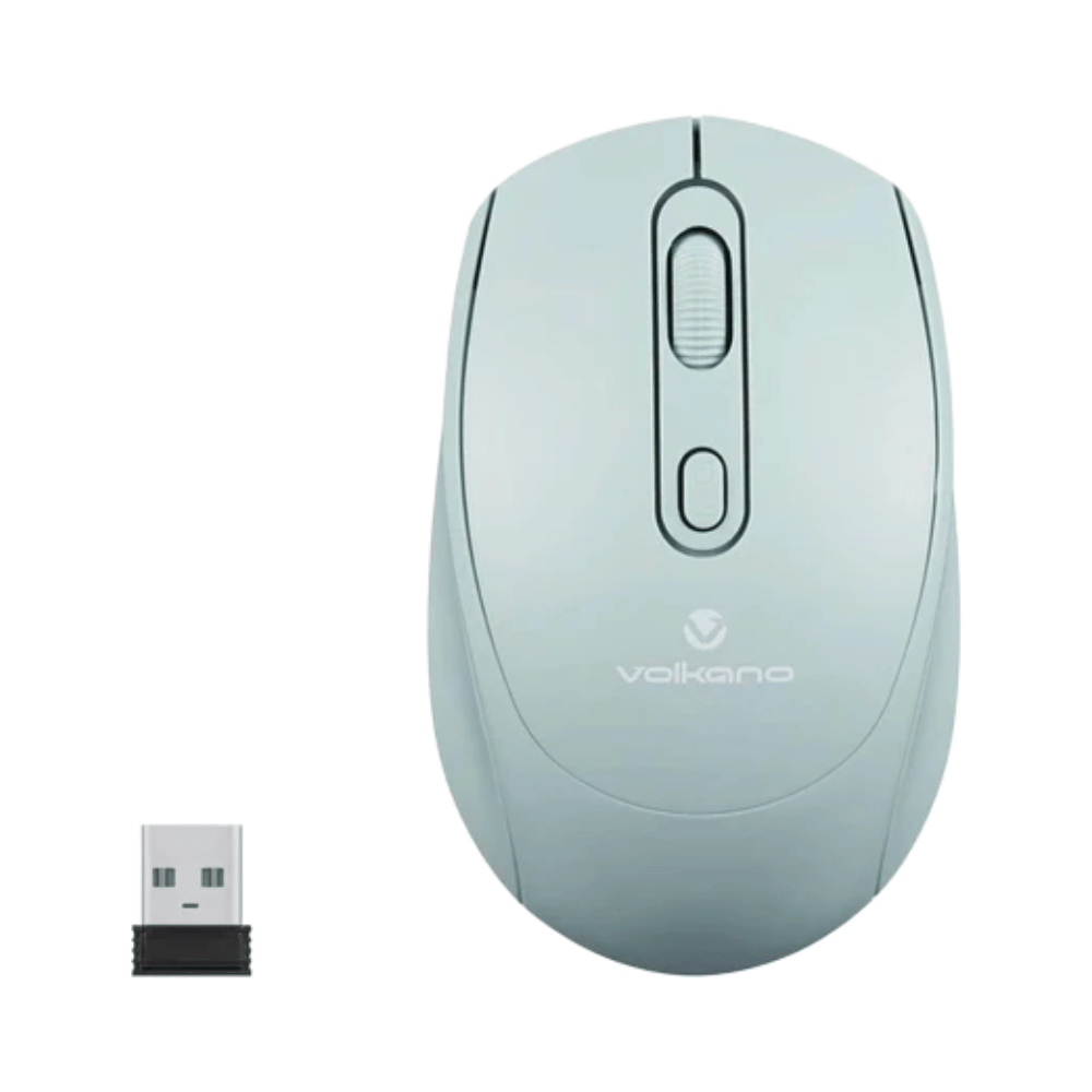 Volkano Willow Series 4D Wireless Mouse - Blue