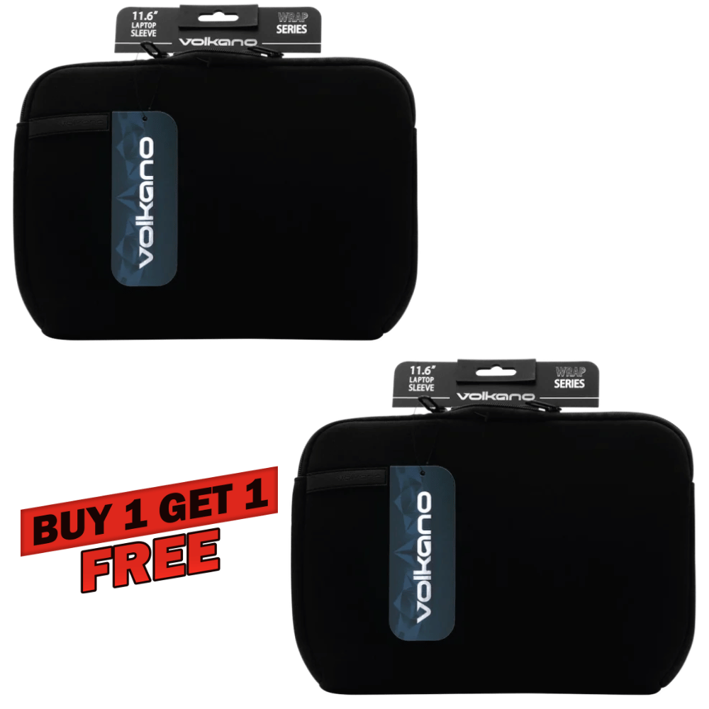 Volkano Wrap series 11.6″ Laptop sleeve Black