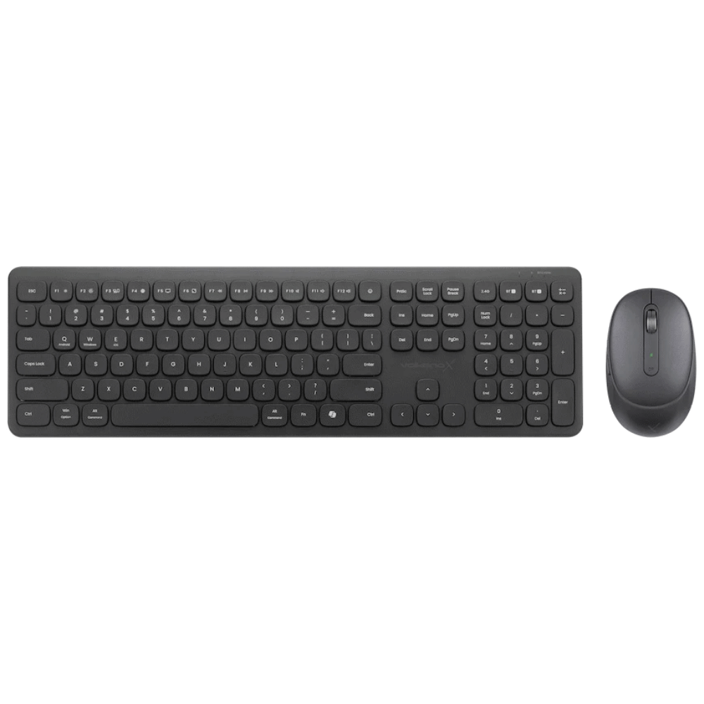 VolkanoX Ignite Bluetooth Wireless Keyboard and Mouse Combo – Graphite VKX-208-GT (DEMO, OPEN BOX, NO WARRANTY)