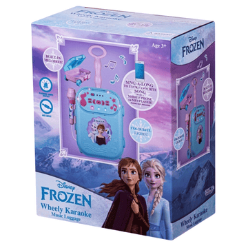 WHEELY KARAOKE MACHINE- FROZEN DY-2602-FZ[V1] (DEMO, OPEN BOX, NO WARRANTY)