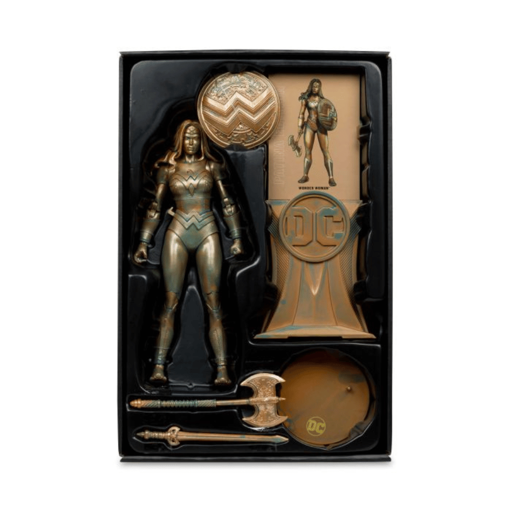 Wonder Woman Classic-Patina - DC Multiverse 17cm (DEMO, OPEN BOX, NO WARRANTY)