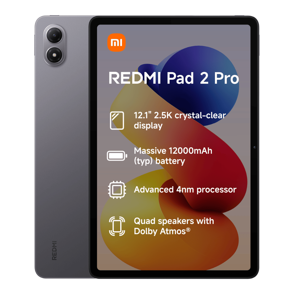 Xiaomi Redmi Pad 2 Pro 12.1 128GB Wi-Fi Only Tablet - Graphite Grey (SECONDHAND, NO WARRANTY)