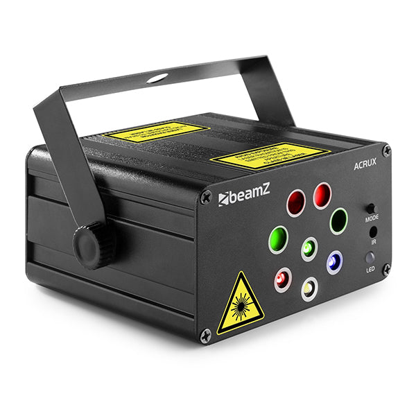 BEAMZ ACRUX LASER QUATRO RG RGBW LED