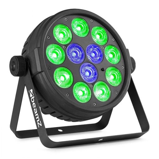 Beamz BT400 LED FLAT PAR IP20 12x 10W RGBW