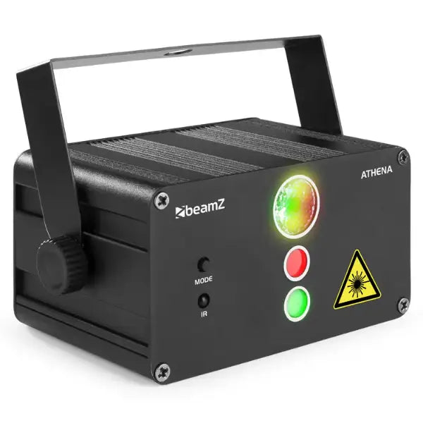 BEAMZ ATHENA RG GOBO LASER SYSTEM WITH BATTERY
