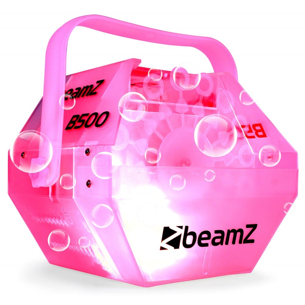 BEAMZ B500LED BUBBLE MACHINE + MEDIUM RGB LED