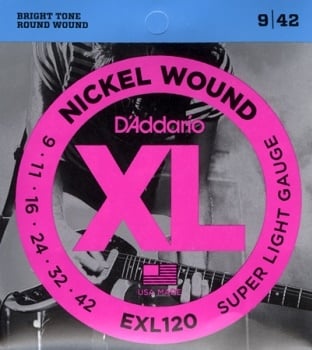 D'Addario EXL120 Nickel Super Light