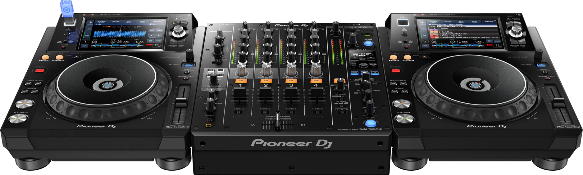 Pioneer XDJ1000MK2 + DJM750MK2 Bundle