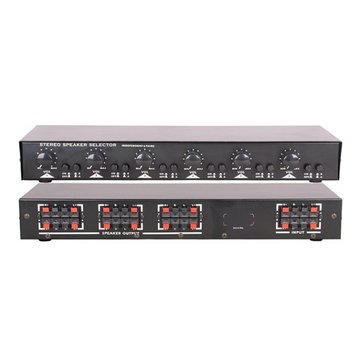 Filo – SV-6D 6-WAY SPEAKER SELECTOR SWITCH TWO ZONE WITH VOLUME CONTROL