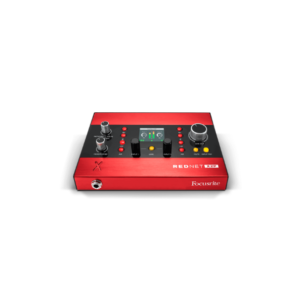 FOCUSRITE Pro Rednet X2P 2x2 Ethernet Audio Digital IO with Mic Preamps