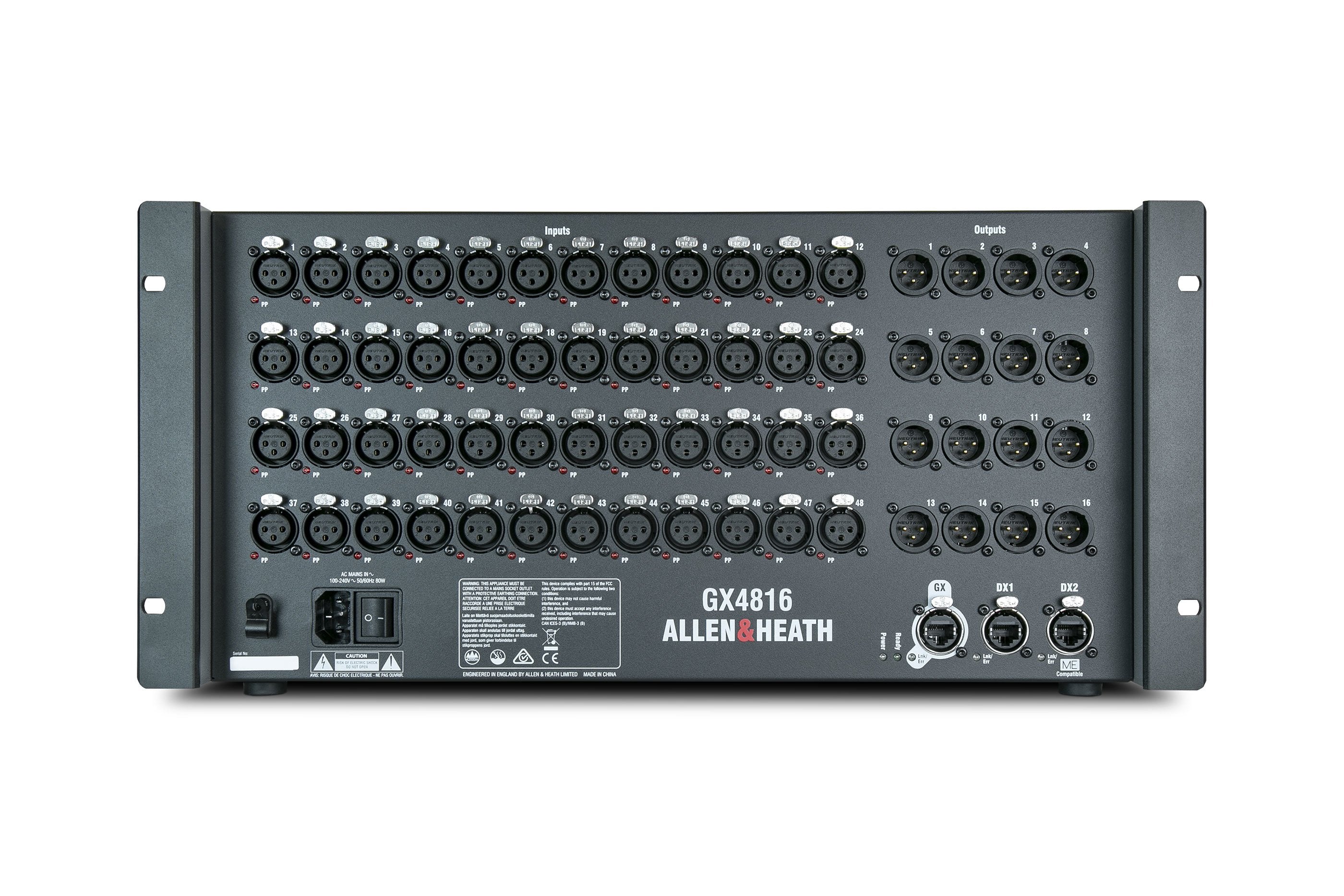 Allen & Heath GX4816 96kHz Audio Expander