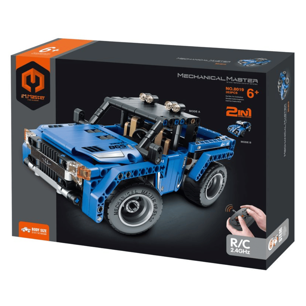 iM.Master 2-in-1 Pickup and SUV RC vehicle Construction set - 353 Pieces (DEMO, OPEN BOX, NO WARRANTY)