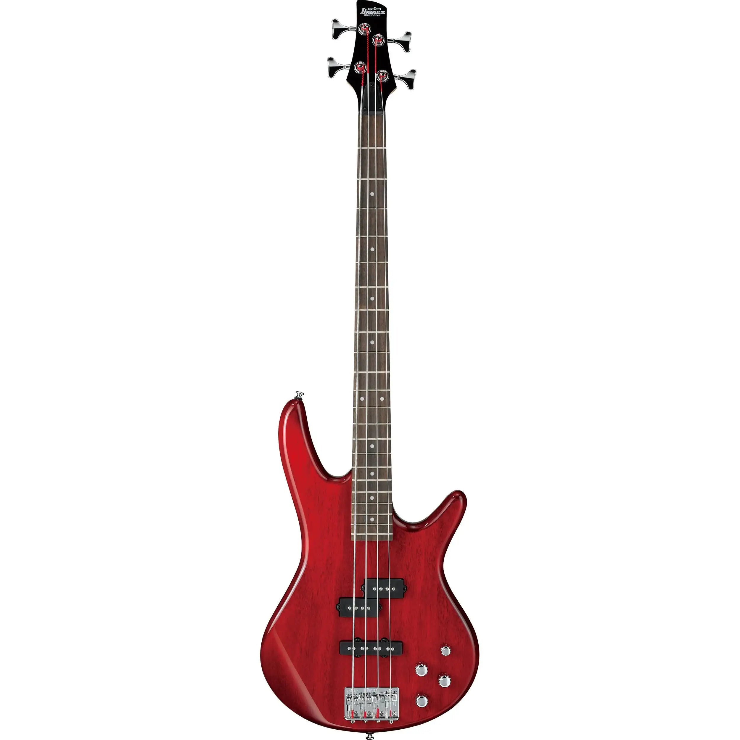 Ibanez GSR200-TR Transparent Red 4-String Electric Bass Guitar