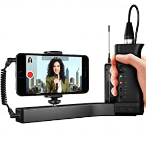 IK Multimedia iKlip A/V Broadcast Audio/Video Mount & Pre-Amp For Smartphones