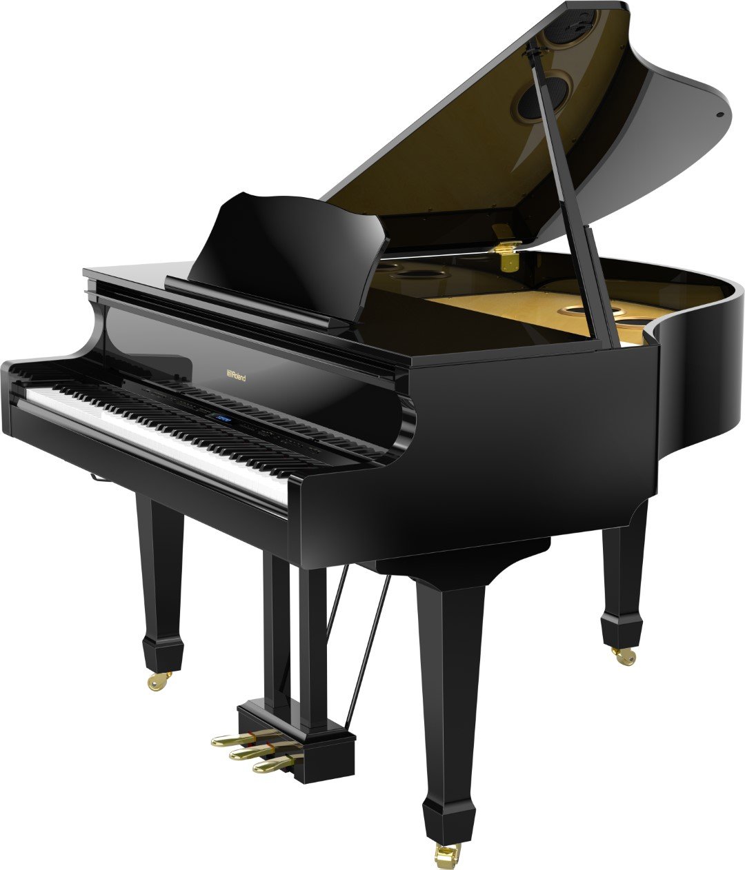 Roland GP609 Digital Grand Piano Polished Ebony