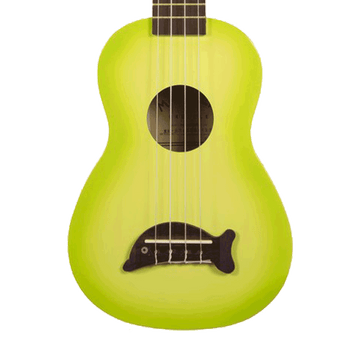 Kala MKSD Makala Dolphin Soprano Ukulele Green Apple Burst