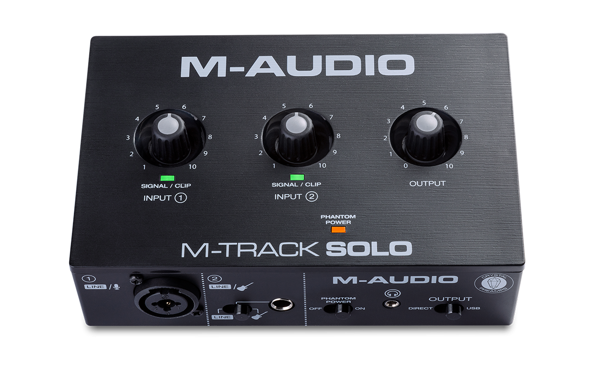 M-Audio M-Track Solo USB Audio Interface