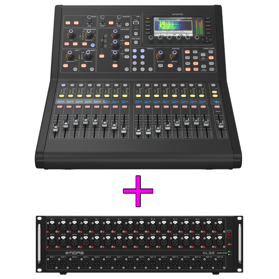 M32R LIVE DL32  BUNDLE PACKAGE