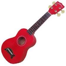 Kala MKSD Makala Dolphin Soprano Ukulele Candy Apple Red