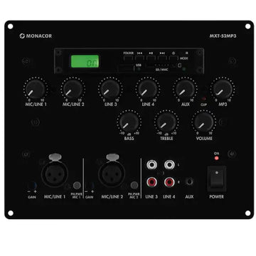 Demo Monacor MXT-52MP3