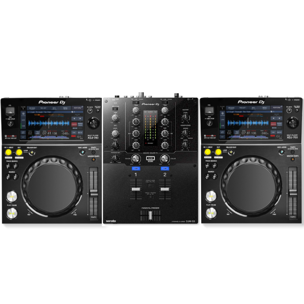 Pioneer XDJ700/DJM S3 Combo